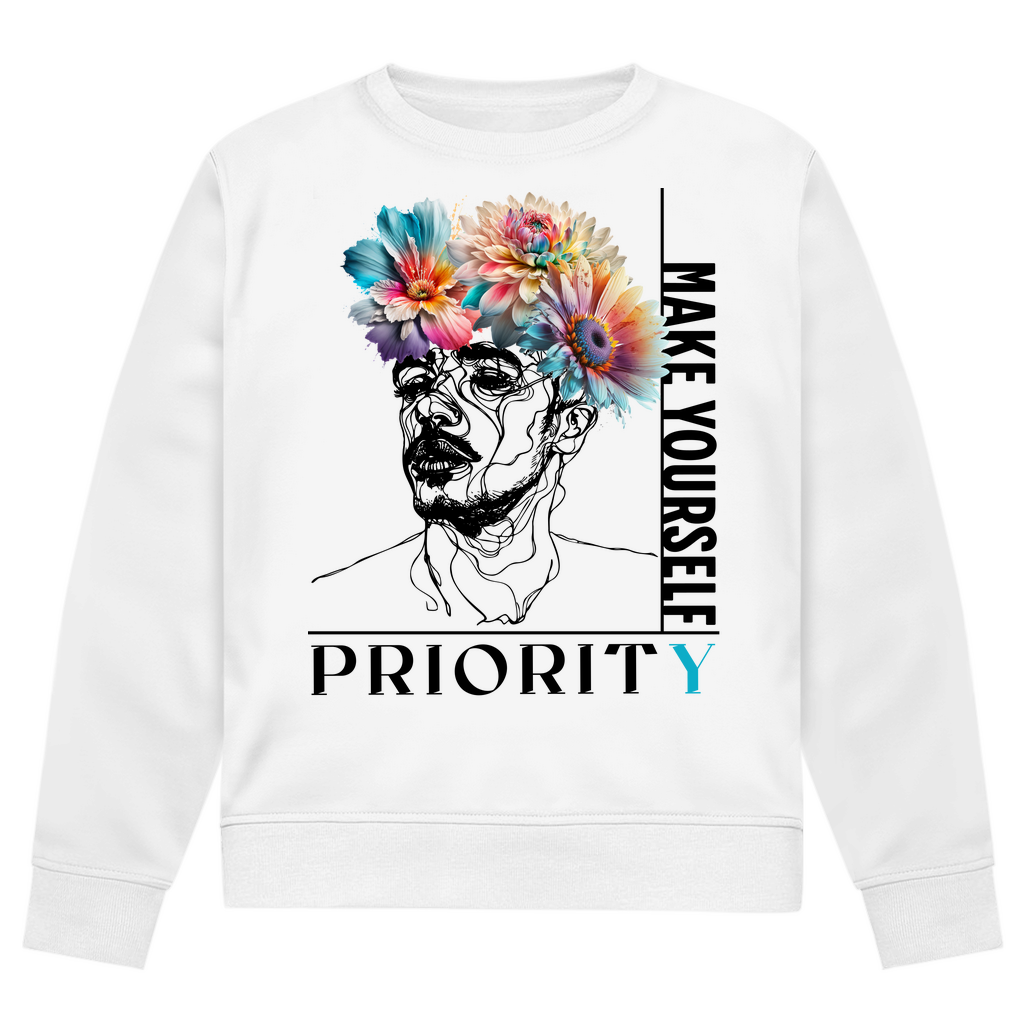 Herren Premium Bio Sweatshirt MAKE YOURSELF PRIORITY