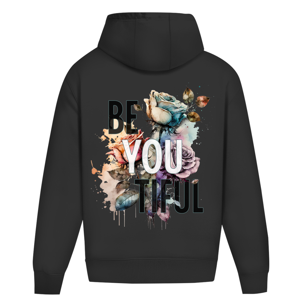 Unisex Oversize Hoodie Ohne Kordel BEYOUTIFUL