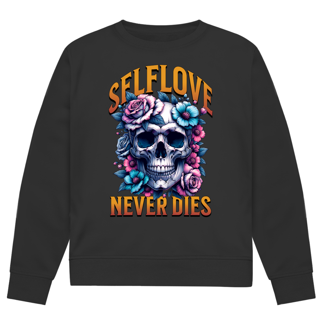Herren Premium Bio Sweatshirt Self Love never Dies