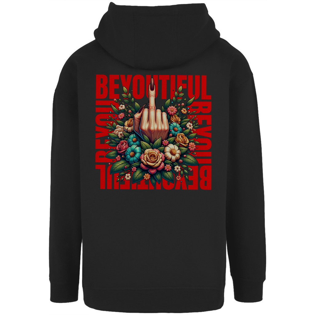 Unisex Oversize Hoodie BEYOUTIFUL FCK OFF