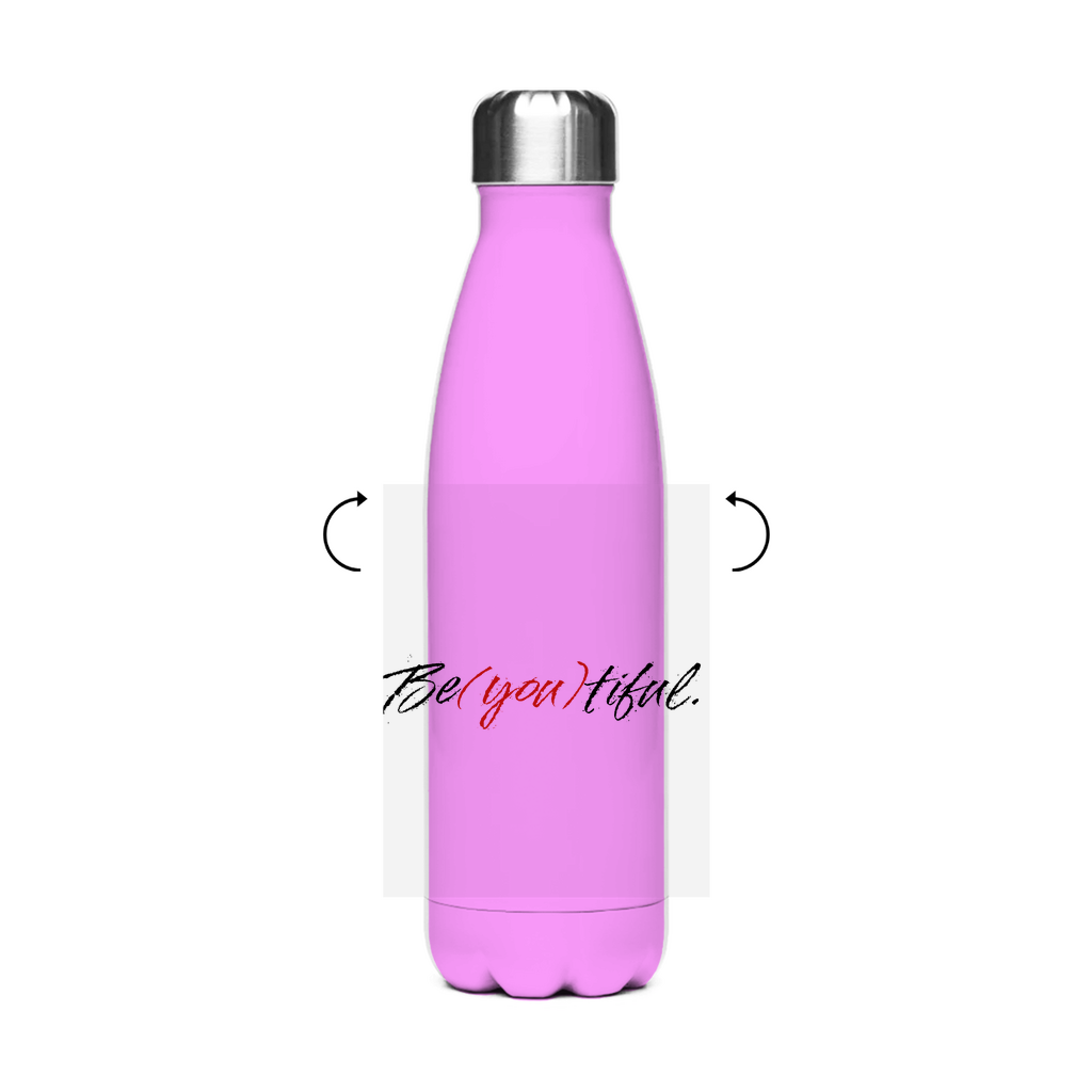 Edelstahl-Thermoflasche Be(you)tiful black