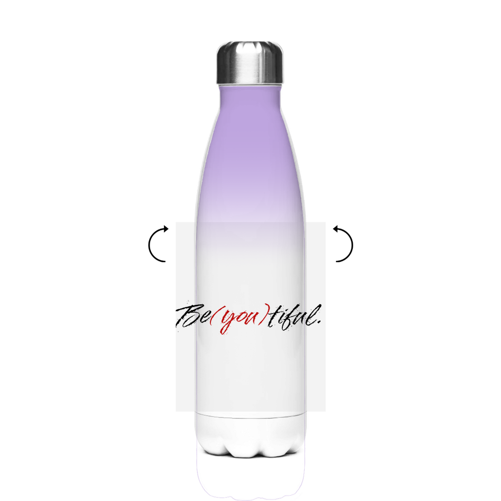 Edelstahl-Thermoflasche Be(you)tiful black