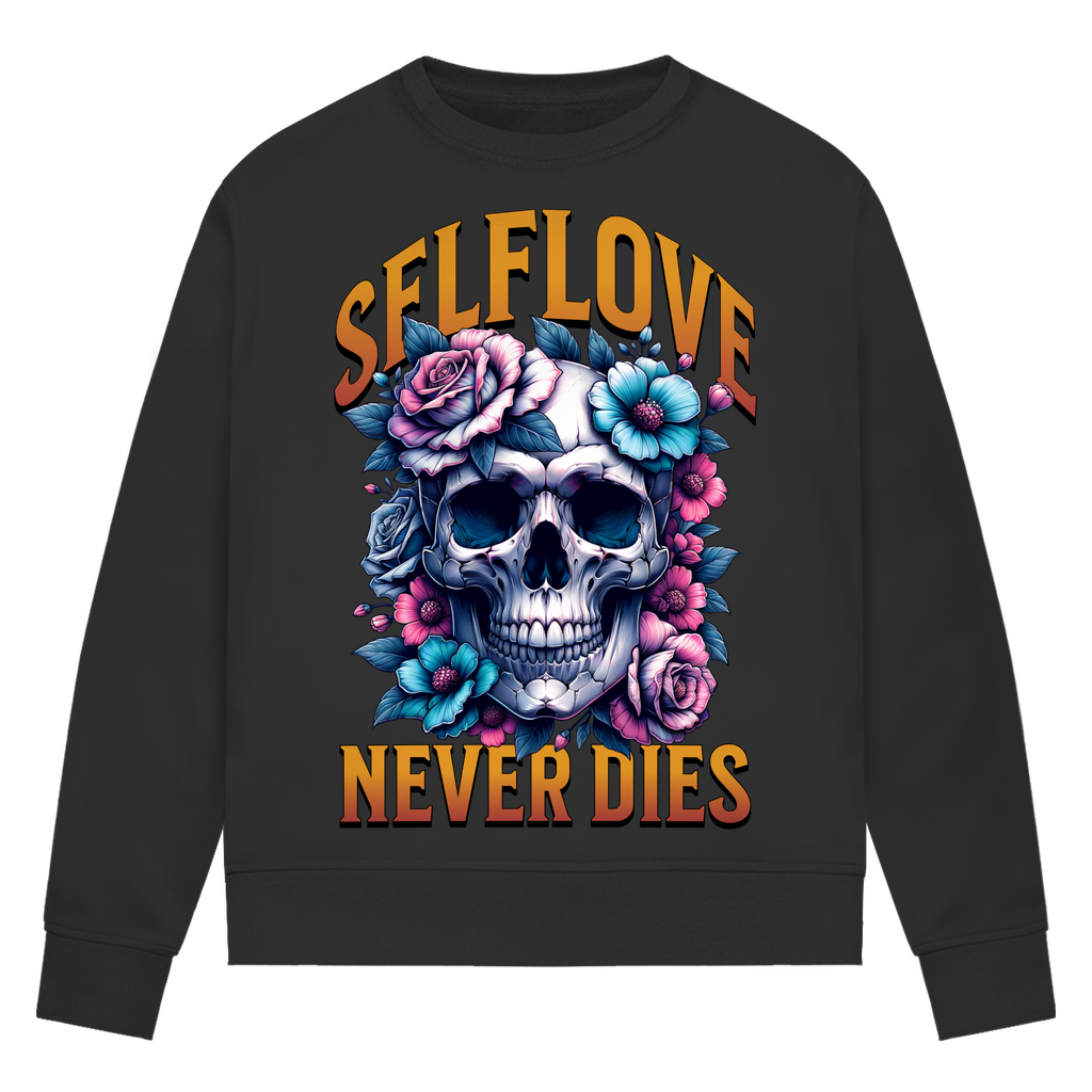 Damen Premium Bio Sweatshirt Self Love never Dies