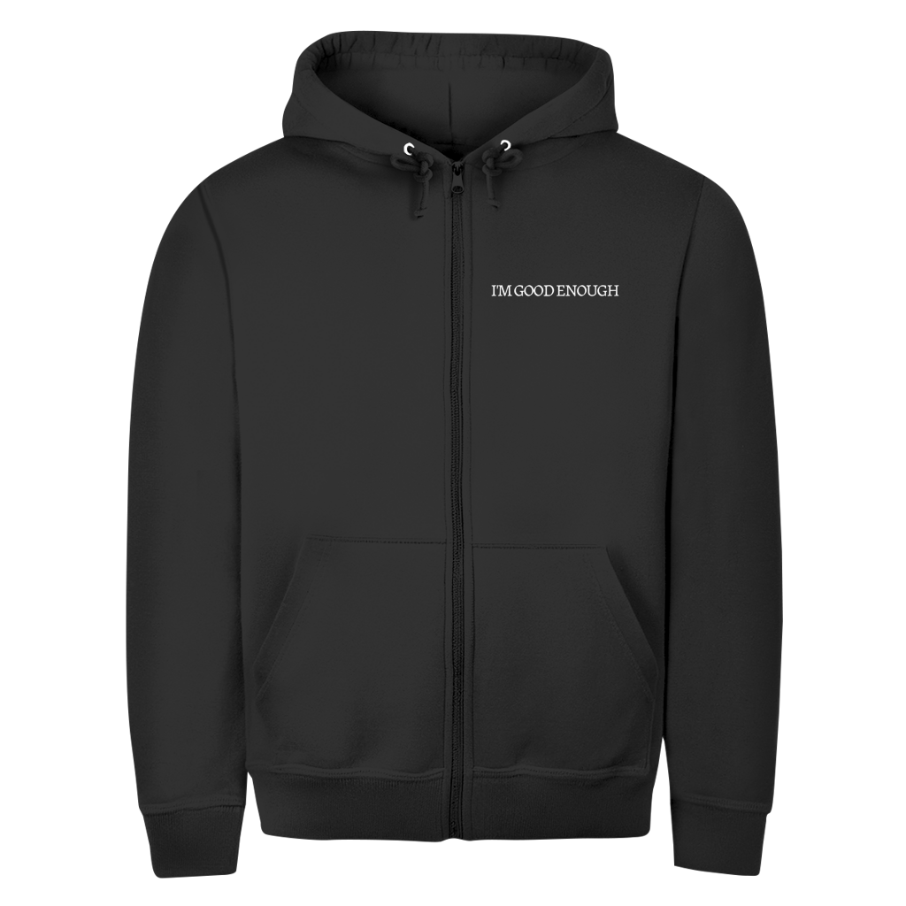 Herren Zipper Hoodie I'M GOOD ENOUGH