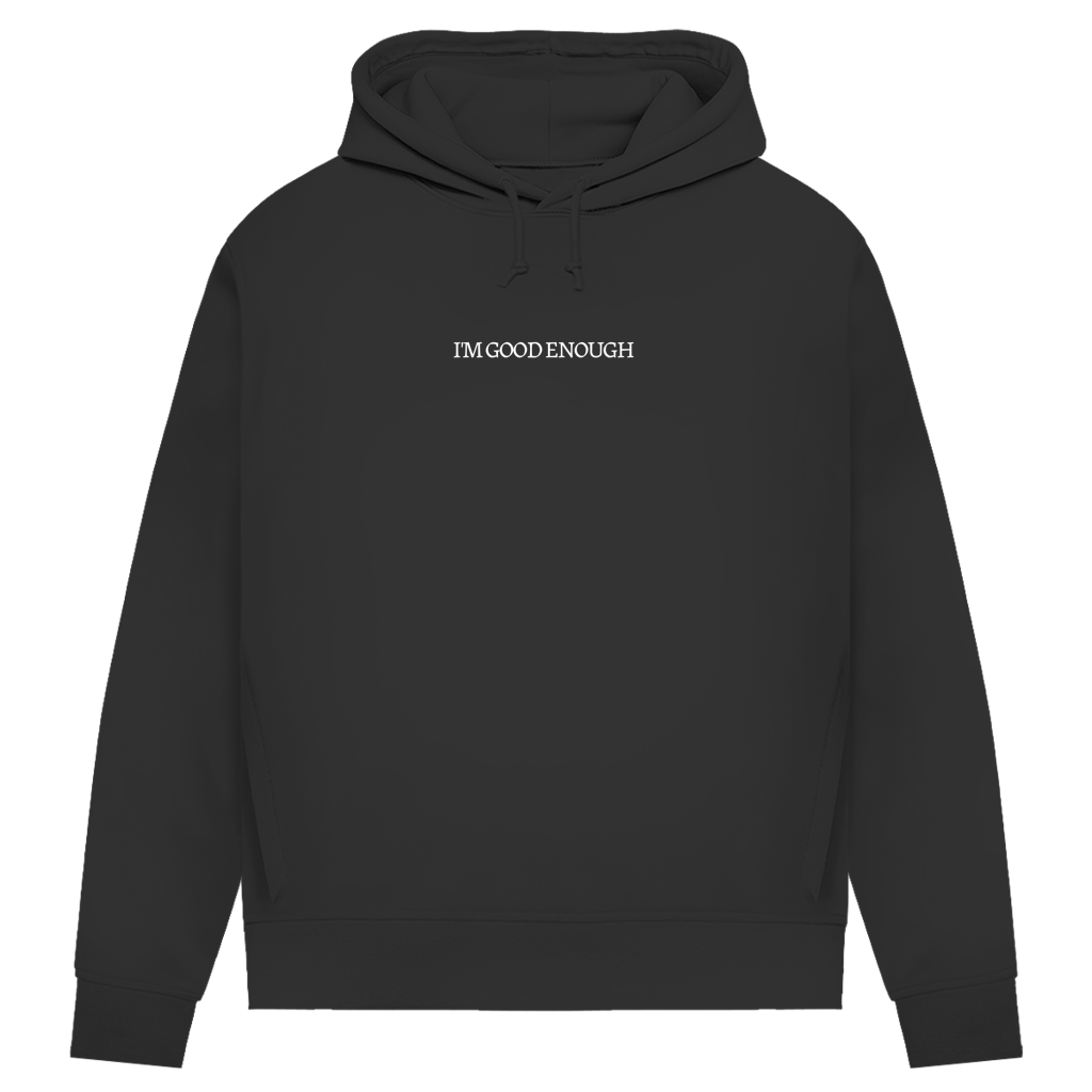 Damen Premium Bio Hoodie I'M GOOD ENOUGH
