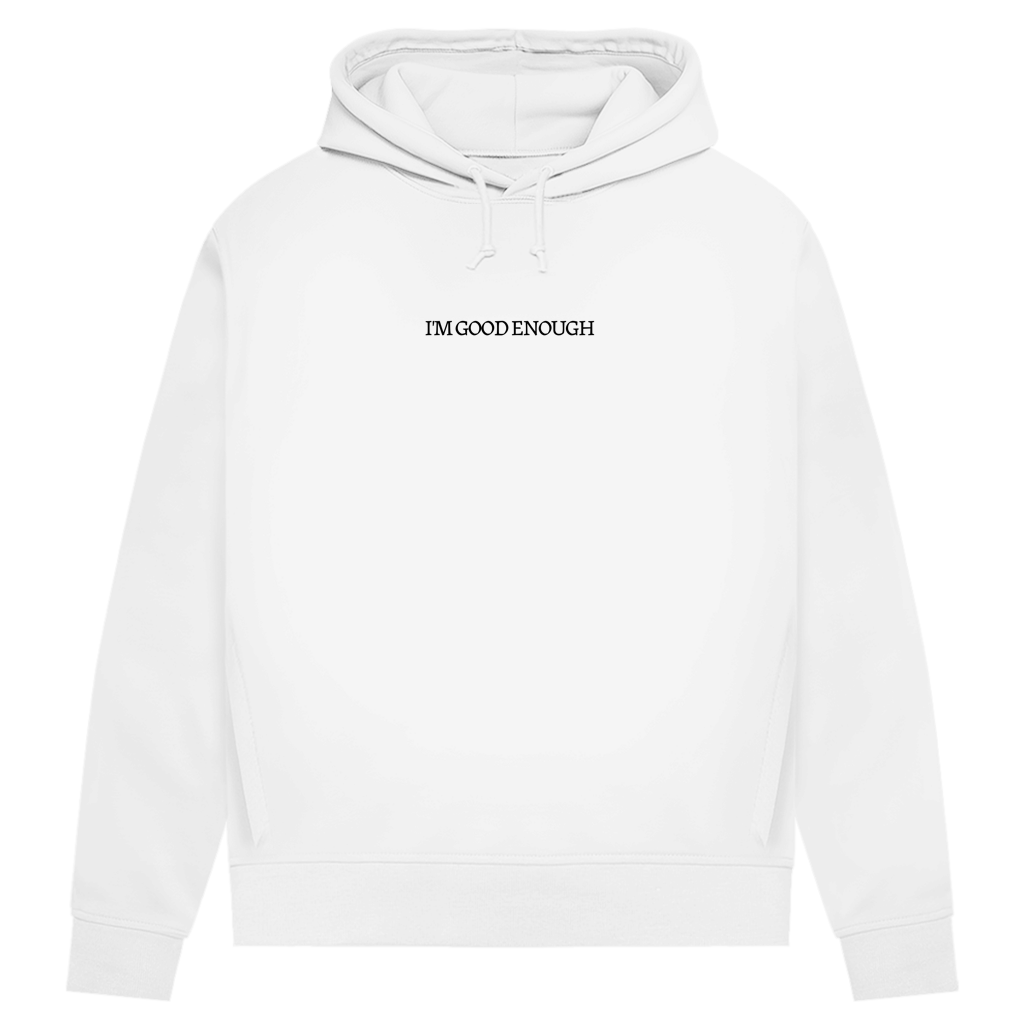 Damen Premium Bio Hoodie I'M GOOD ENOUGH