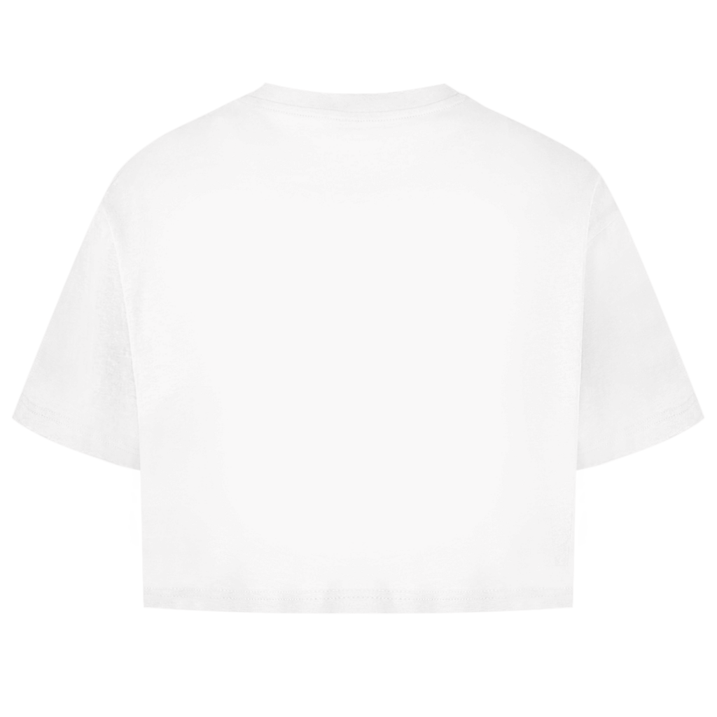 Damen Oversize Crop Top I'M GOOD ENOUGH