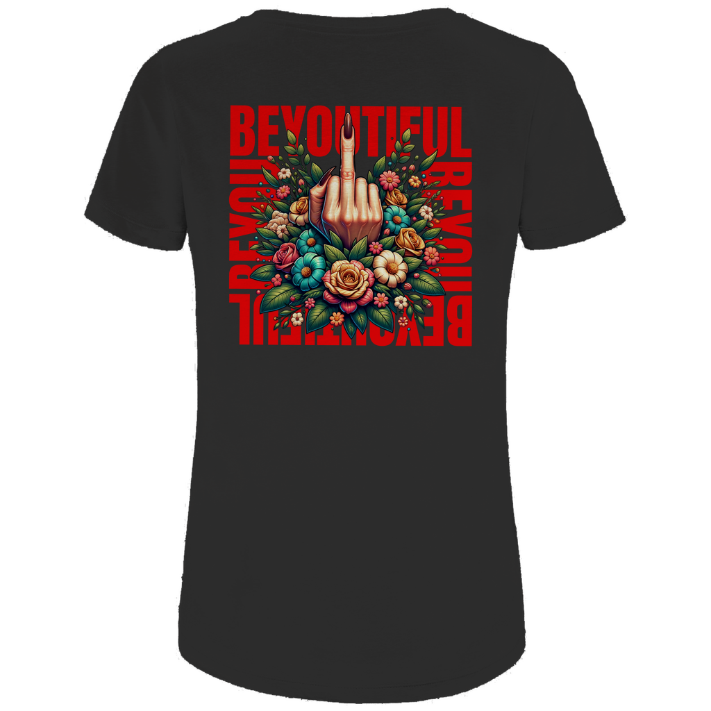 Damen Premium Bio T-Shirt BEYOUTIFUL F*CK OFF