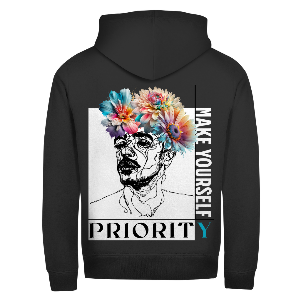 Herren Zipper Hoodie MAKE YOURSELF PRIORITY