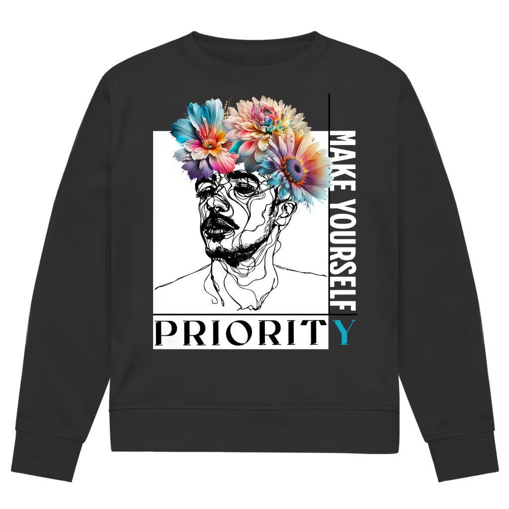 Herren Premium Bio Sweatshirt MAKE YOURSELF PRIORITY