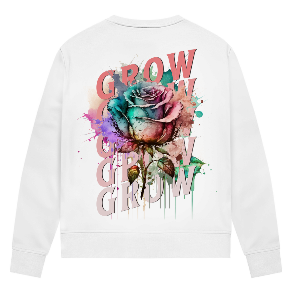 Damen Premium Bio Sweatshirt Grow