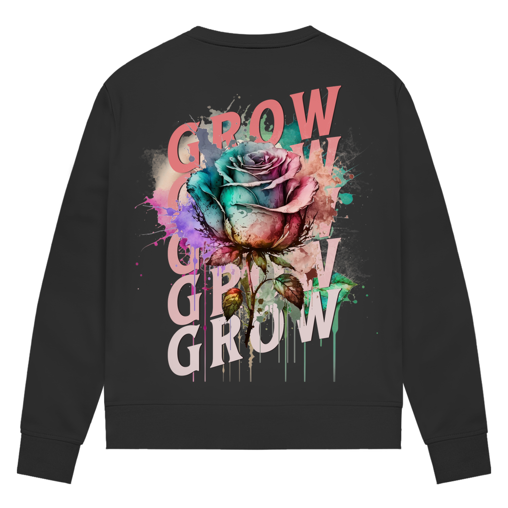 Damen Premium Bio Sweatshirt Grow