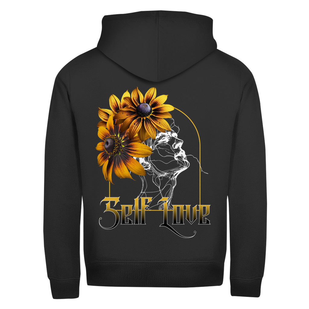 Herren Zipper Hoodie Self Love
