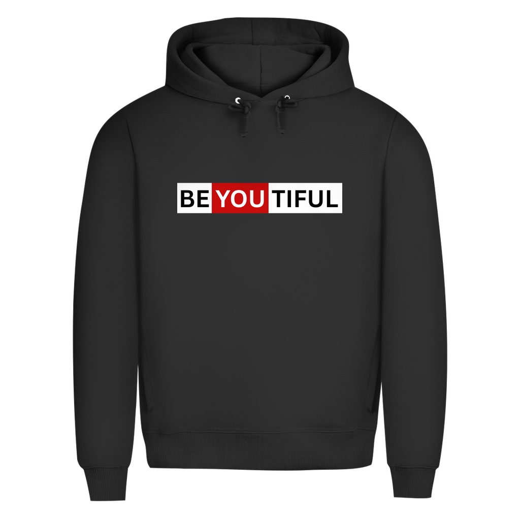 Herren Premium Bio Hoodie BEYOUTIFUL