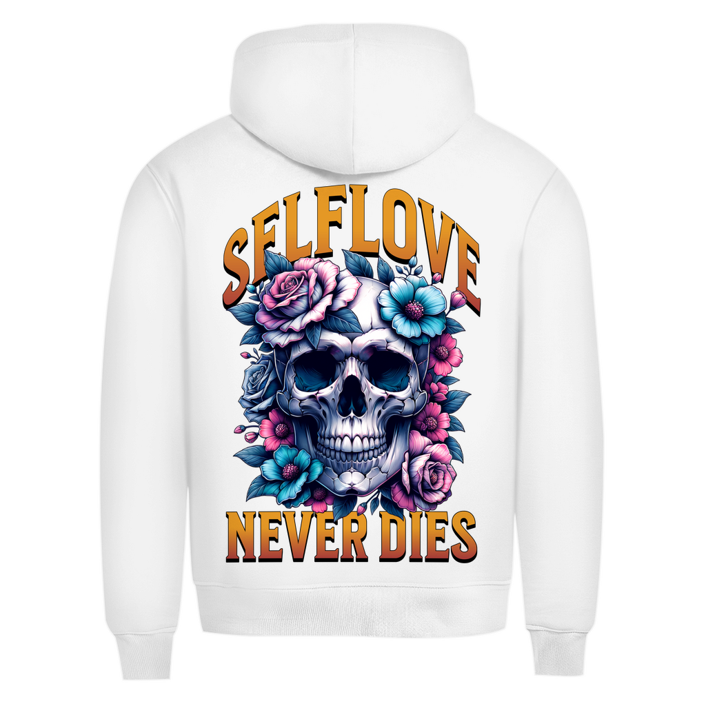 Herren Premium Bio Hoodie Self Love never Dies