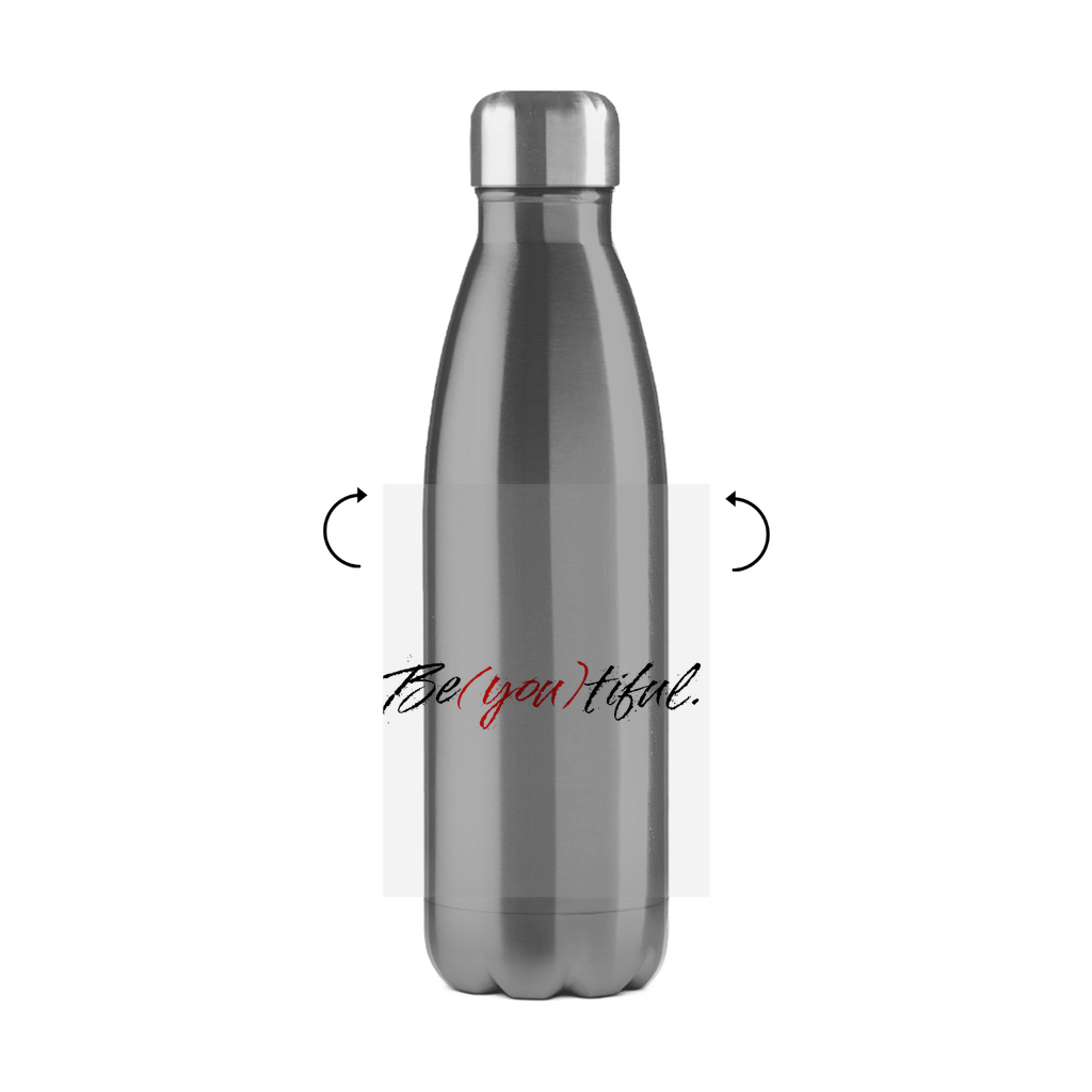 Edelstahl-Thermoflasche Be(you)tiful black