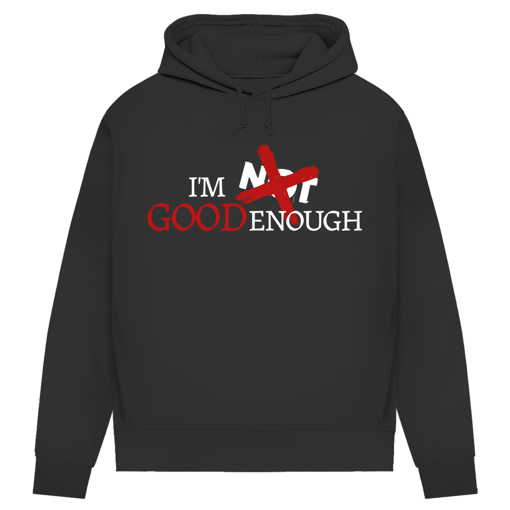 Damen Premium Bio Hoodie I'M GOOD ENOUGH