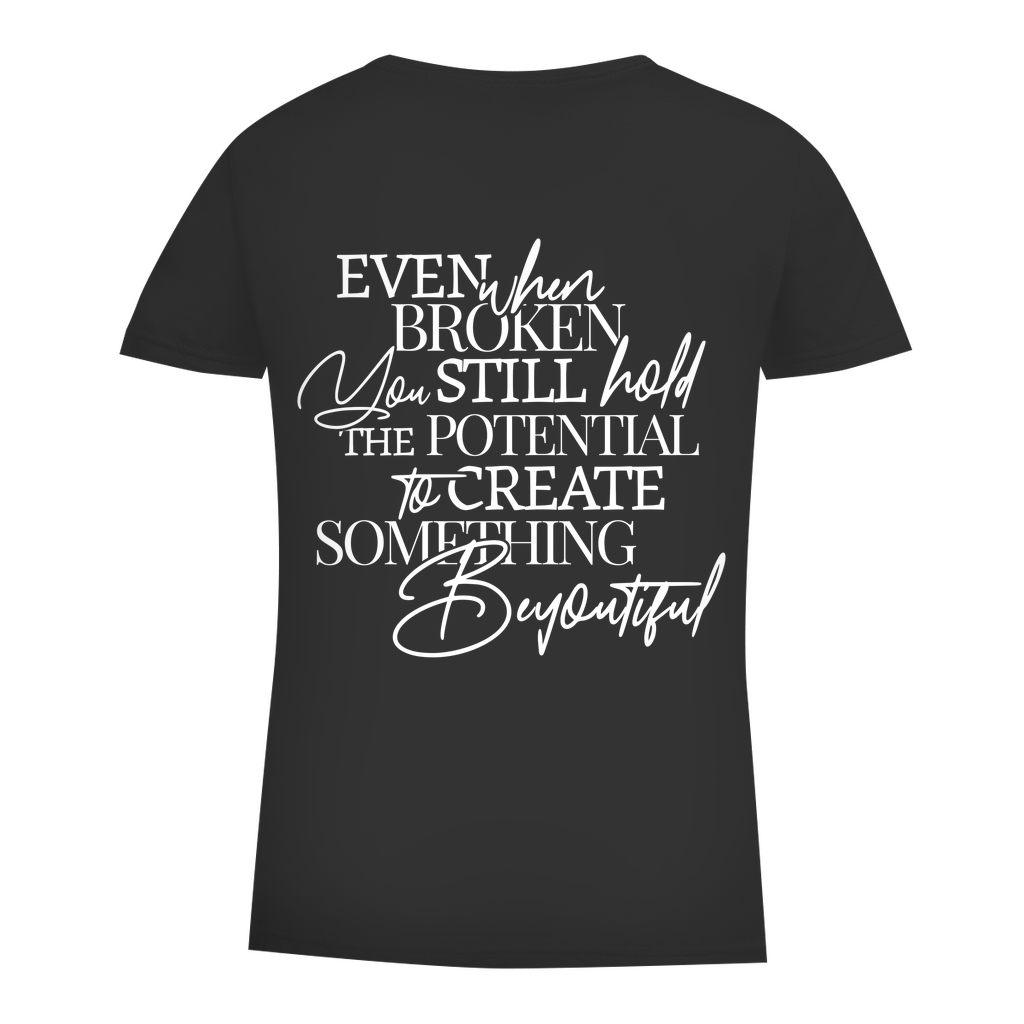 Damen Premium Bio T-Shirt BEYOUTIFUL BROKEN